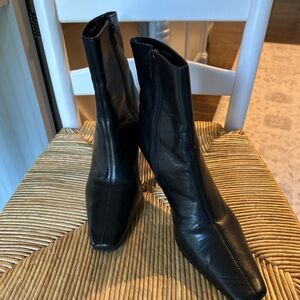 Elegant Black Ankle Boots for Women